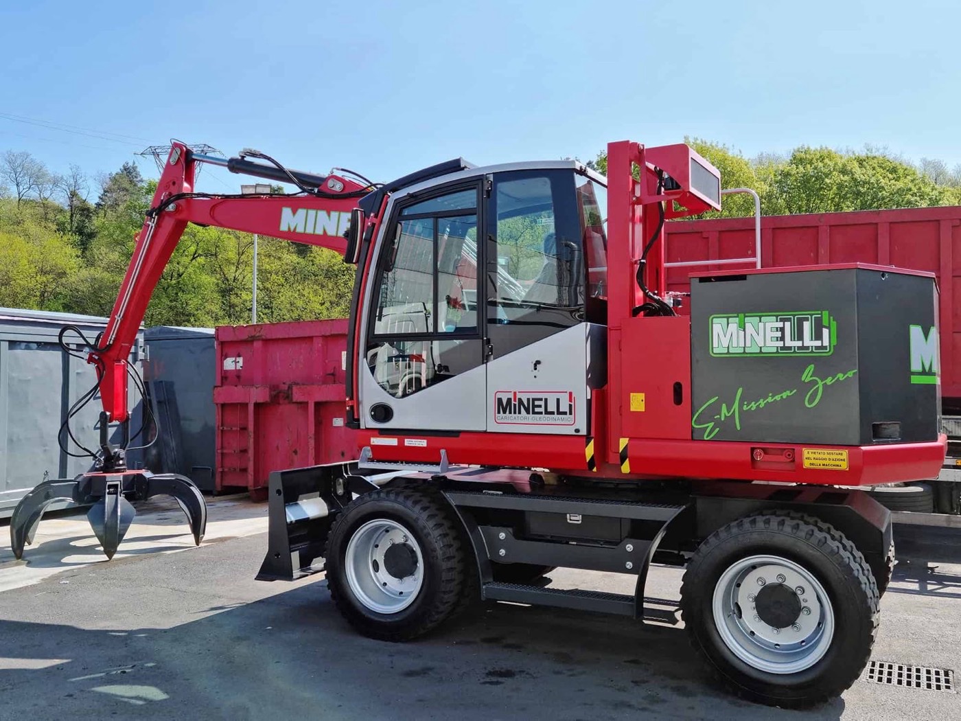 Caricatore elettrico Officine Minelli M15E, versione E-Mission Zero