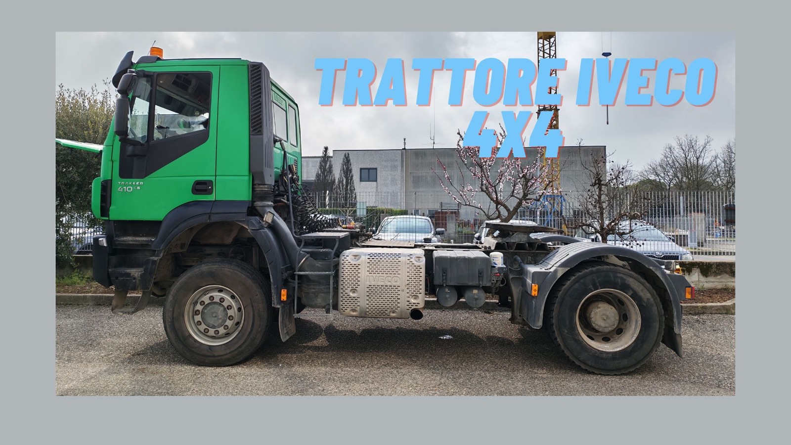 Trattore usato trasformato da 4x4 a 6x4 1