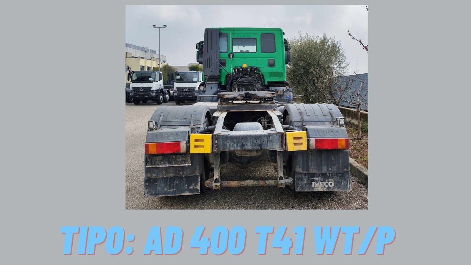 Trattore usato trasformato da 4x4 a 6x4 2