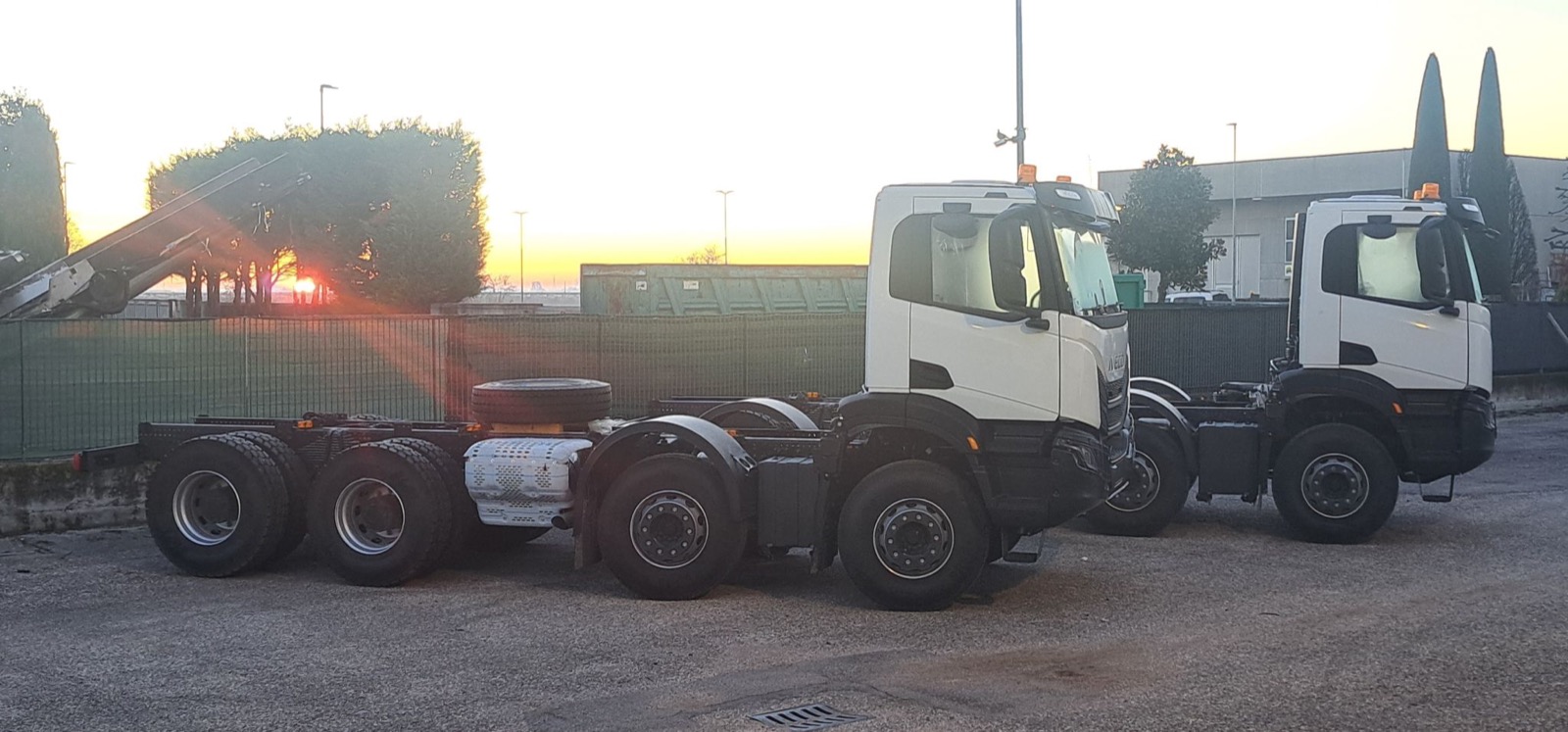 IVECO T-WAY con componenti spostati