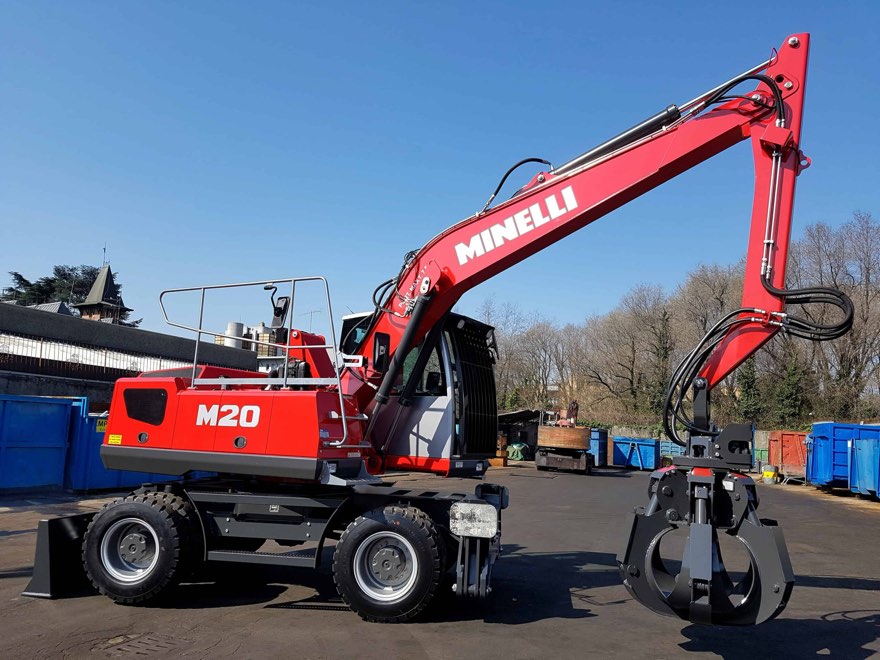 Caricatore M20 in cantiere