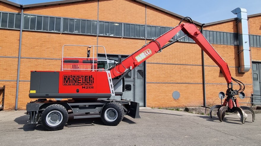 Caricatore M20E in cantiere