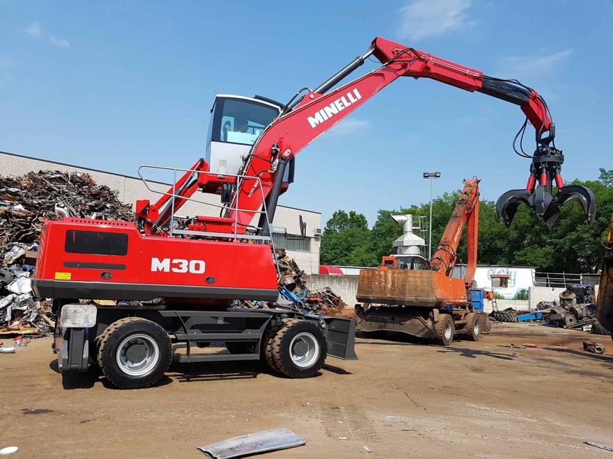 Caricatore M30 in cantiere