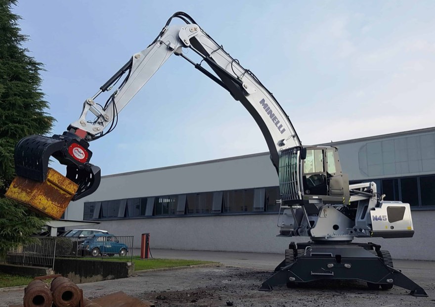 Caricatore M45 in cantiere